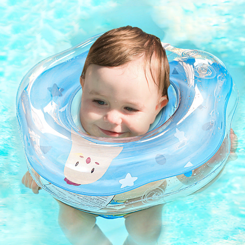 Baby swim ring neck circle new child neck baby swim ring 0 December neck neck adjustable spot