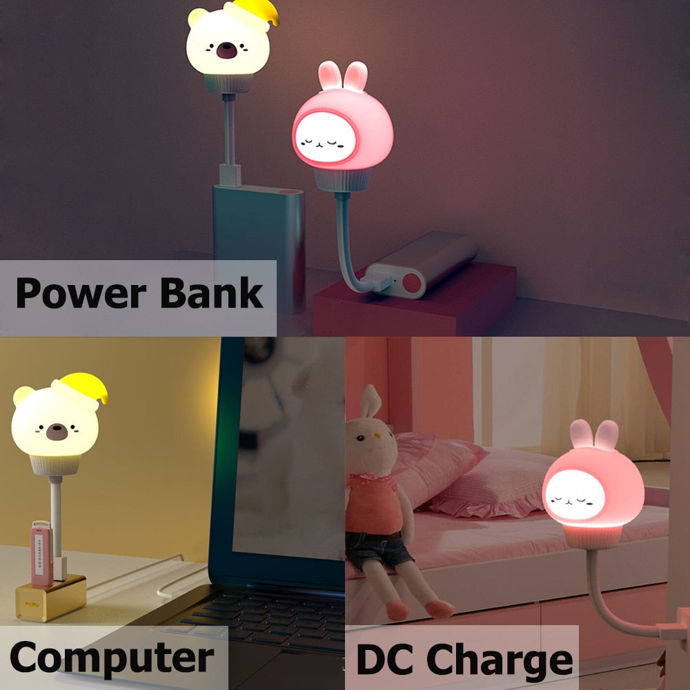 LED Childrens USB Night Light