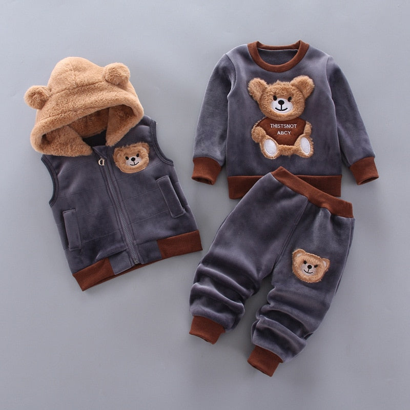 3pcs Outfits Suit Newborn Baby Clothes Infant Clothing Sets