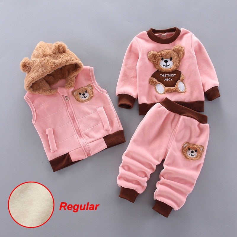 3pcs Outfits Suit Newborn Baby Clothes Infant Clothing Sets