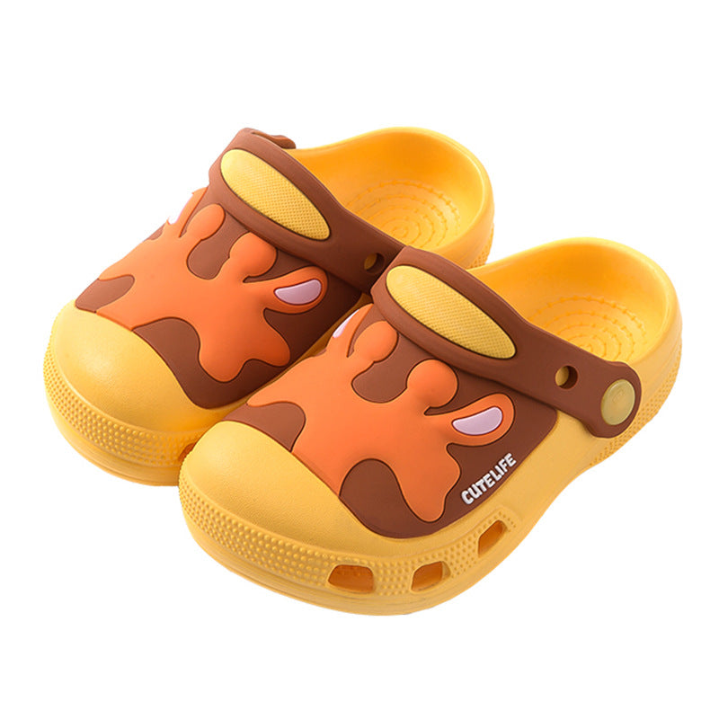 Clearance children's cave shoes cute girls boys summer home home outdoor children baby slippers